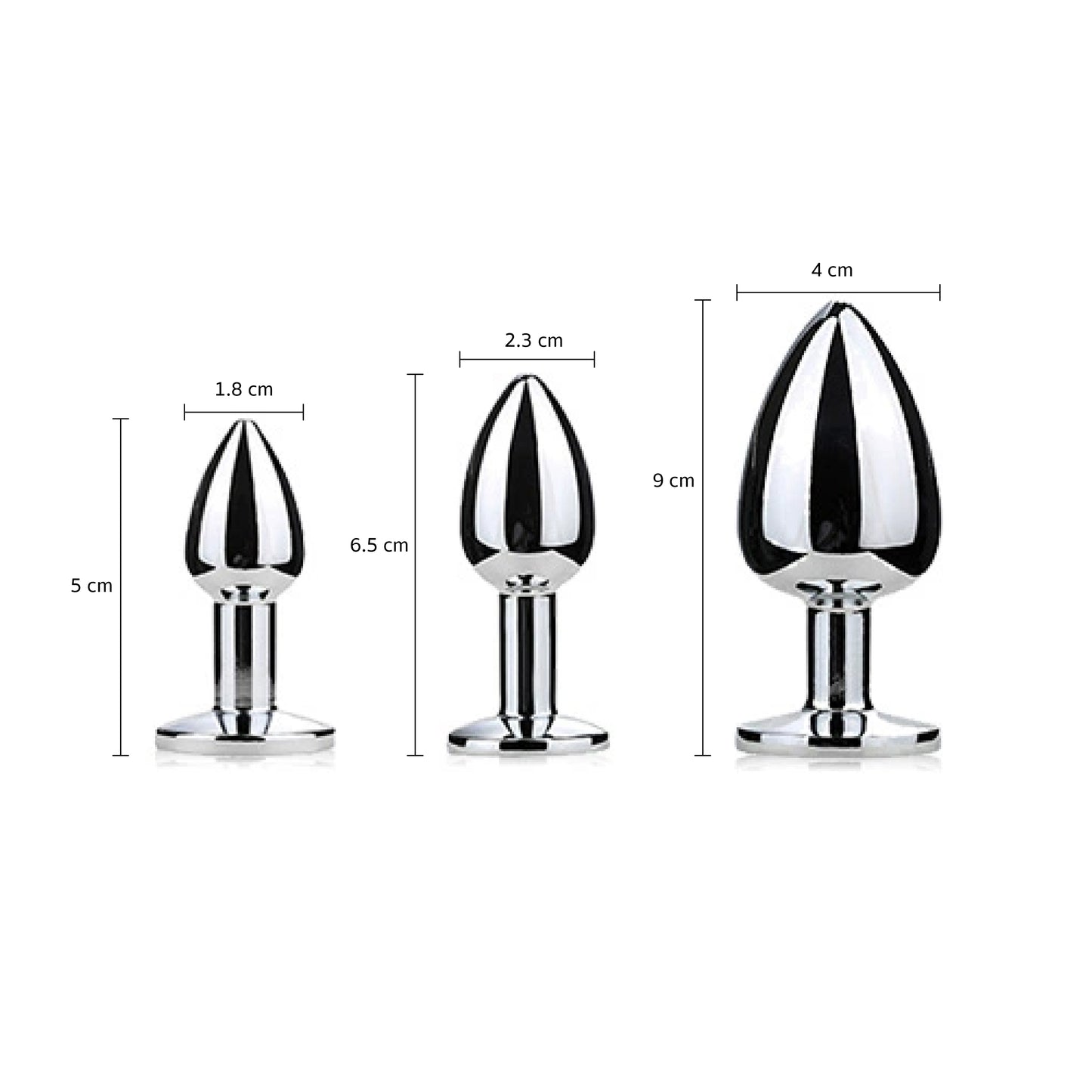 Anal Plug Set 3 ชิ้น