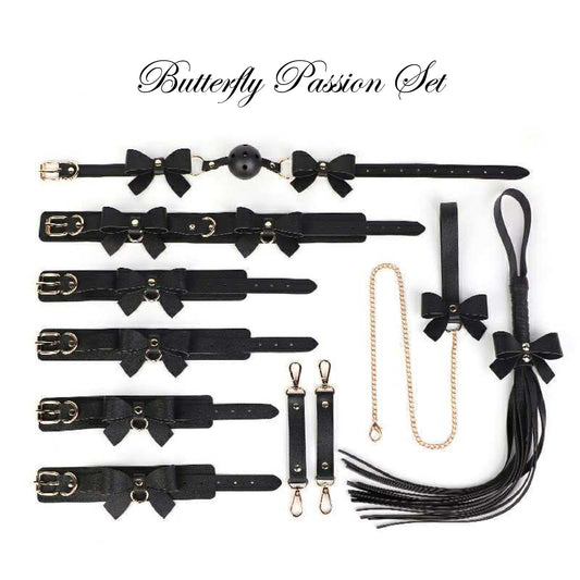 Butterfly Passion Set - Black