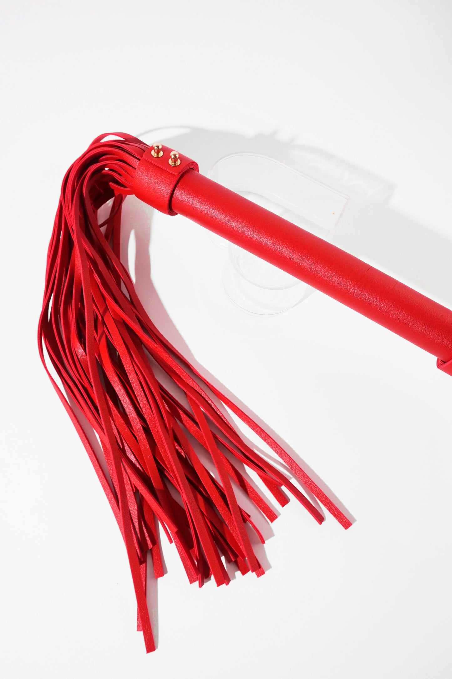Red PU Leather Whip – Premium Edition
