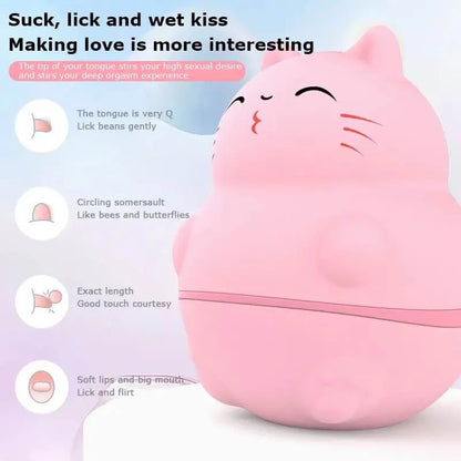 Mini Cat Licking Vibrator