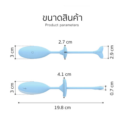 KISSTOY - Doris Whale Kegel Egg Vibrator